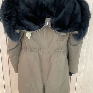 Size small Mackage winter jacket, forest green.